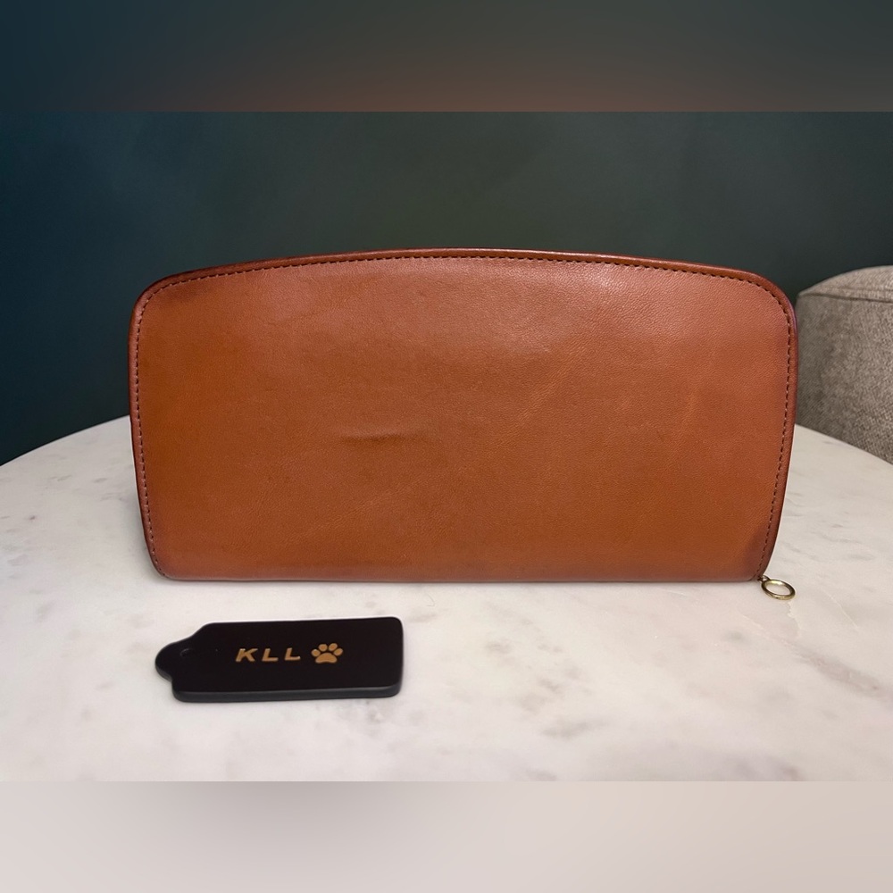 Vintage Coach Zip-Around Wallet Clutch 7241